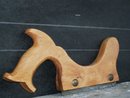 Circa 1900 _ Carpenter's STAIR SAW_ Wonderful condition_ Stamped on Steel Blade_ Henry Disston Canada _