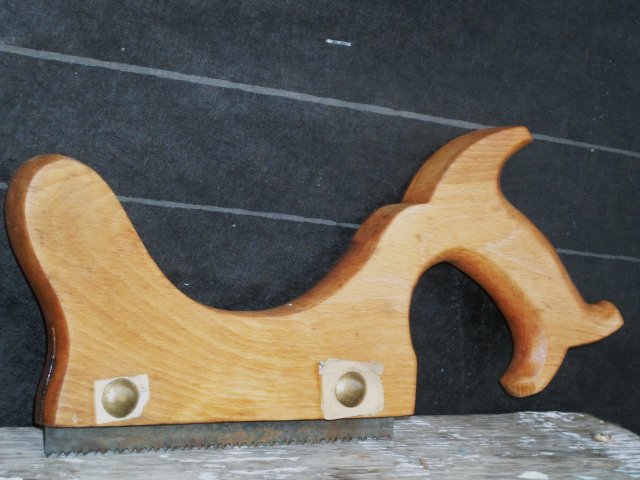 Circa 1900 _ Carpenter's STAIR SAW_ Wonderful condition_ Stamped on Steel Blade_ Henry Disston Canada _