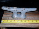 Antique , Vintage _Two Boat or Wharf / Docking Cleats LARGE one 10.5 Inches Widest HEAVY DUTY 6 Lbs __Smaller Boat or Dock Cleat 6