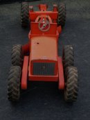 Toys _old timer _ 1950's_ 18 3/4 Inch Widest HEAVY DUTY _NYLINT TOYS Road Grader with ORIGINAL GENUINE RUBBER WHEELS. Original Paint. SHIPPING to U.S.A under $38.00 NO HST Taxes WHEN SHIPPED from CANADA.