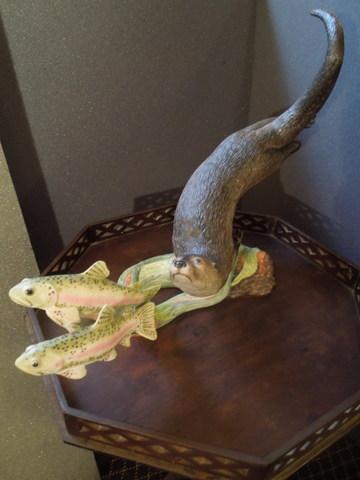 Boehm Porcelain, Otter, 1976