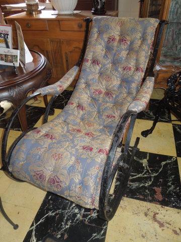 c- 1850, Wrought Iron, Winfield Rocker