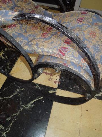 c- 1850, Wrought Iron, Winfield Rocker