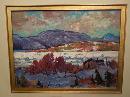 Oil Landscape by Canadian artist, Bruno Cote