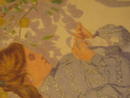 Lucchesi,E., 1904 Gouache, Young Women under Lemon Tree