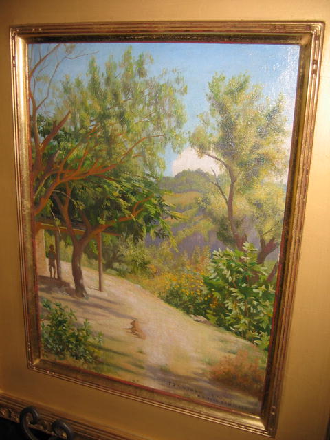 Boston School artist,R.H.Gammell,oil on board-1940