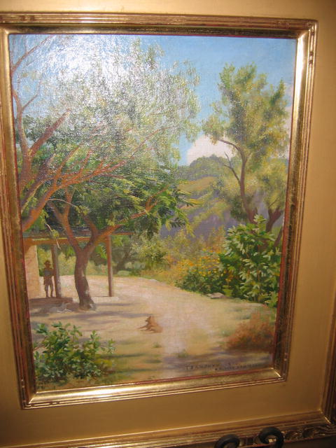 Boston School artist,R.H.Gammell,oil on board-1940