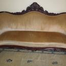 c-1870 Grand Mahogany Carved Sofa, 83