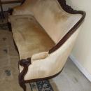 c-1870 Grand Mahogany Carved Sofa, 83