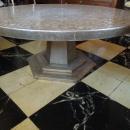 Italian mid-modern mosaic top round table