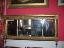 1830 gold leaf overmantel mirror