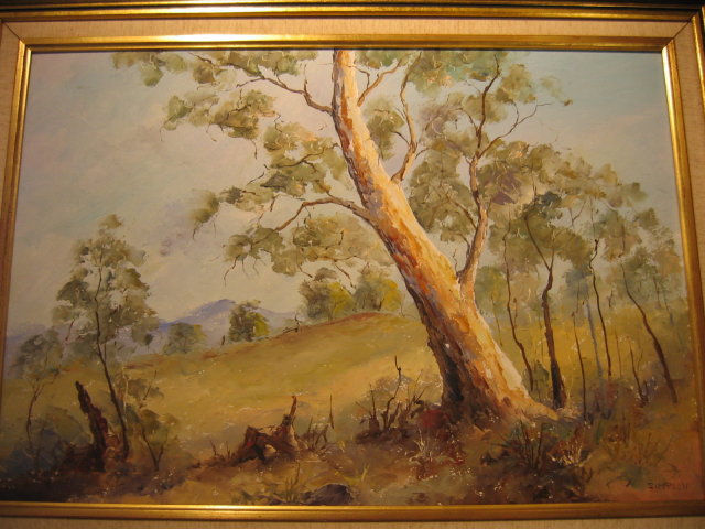 Australian Oil Painting by Simpson