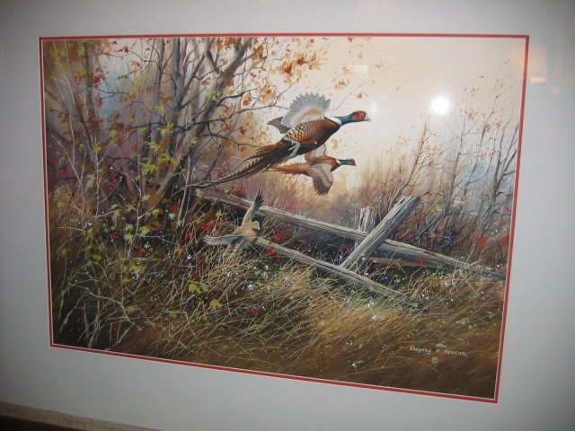 Sporting Art by Gregory F. Messier- Pheasants
