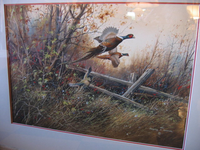 Sporting Art by Gregory F. Messier- Pheasants