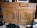 18th c French walnut commode