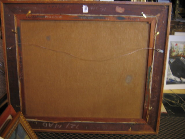 1940's Joseph Wolins painting titled