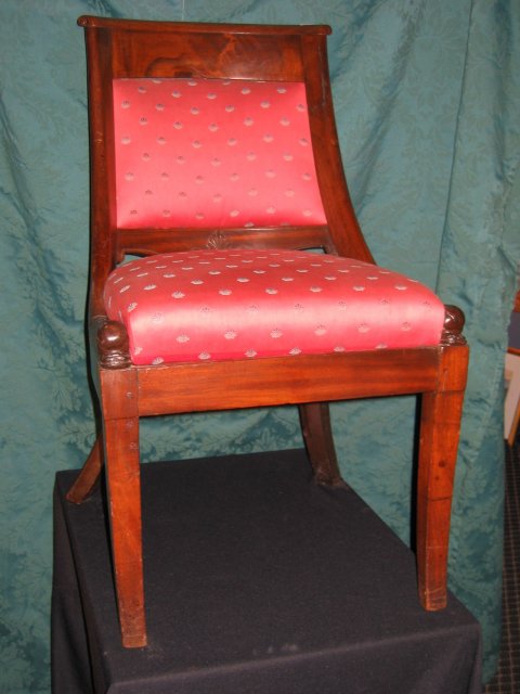 English Mahogany Regency Chair