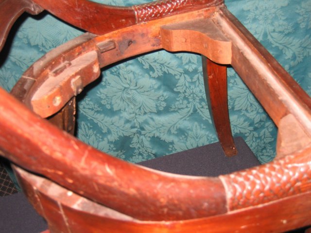 English Mahogany Regency Chair