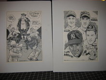 Pen and Ink Sports Drawings, by Charlie McGill