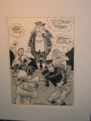 Pen and Ink Sports Drawings, by Charlie McGill