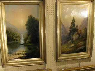 19th century American Landscapes by NY artist Alden Sampson