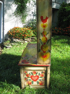 Peter Hunt Two Part Painted Hutch- 1948