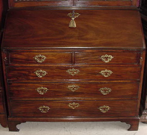 English Mahogany Secretary, 1780
