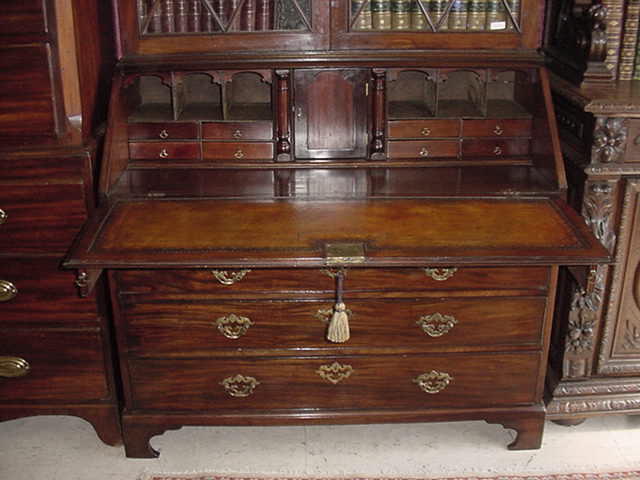 English Mahogany Secretary, 1780