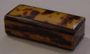 French Tortoise Shell & Horn Snuff Box