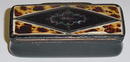French Tortoise Shell & Papier Mache' Snuff Box,Please visit our website, www.castlehouseantiques.com