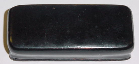French Tortoise Shell & Papier Mache' Snuff Box,Please visit our website, www.castlehouseantiques.com