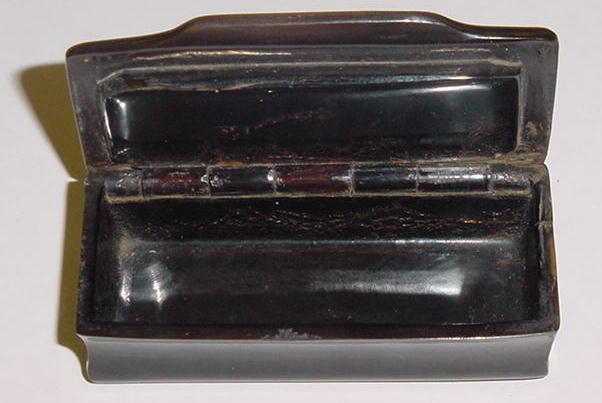 French Tortoise Shell & Horn Snuff Box