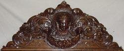 Victorian Carved Oak English Server