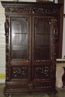 French Carved Oak Book Case