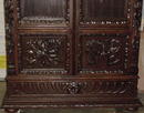 French Carved Oak Book Case