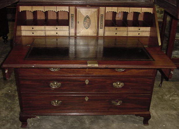 Fine Mahogany Secretary / Bureau / Book Case, Please visit our website, www.castlehouseantiques.com