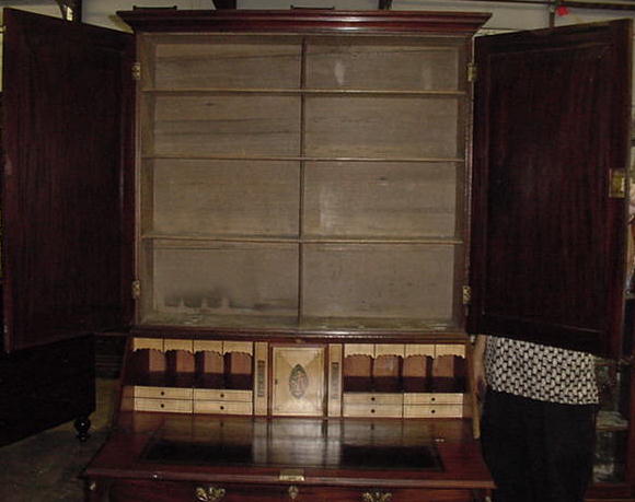 Fine Mahogany Secretary / Bureau / Book Case, Please visit our website, www.castlehouseantiques.com