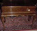 English Burl Walnut, Chippendale Style Server, Please visit our website, www.castlehouseantiques.com