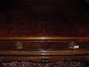 English Burl Walnut, Chippendale Style Server, Please visit our website, www.castlehouseantiques.com