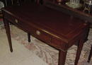 English Mahogany Side Table, Please visit our website, www.castlehouseantiques.com