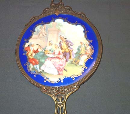 Bronze Hand Mirror, Please visit our website, www.castlehouseantiques.com