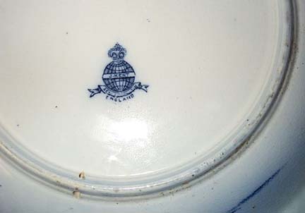 Flow Blue Plate