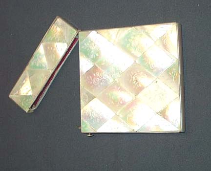Mother Of Pearl Card Case, Please visit our website, www.castlehouseantiques.com