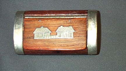 Rosewood Snuff Box