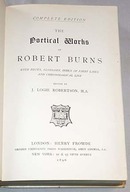 The Poetical Works of Robert Burns