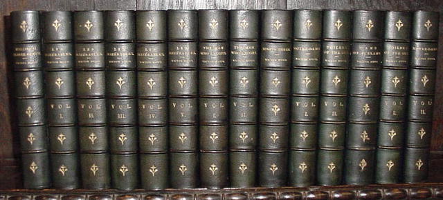 Victor Hugo - Fourteen Volume Complete Set Of The Romances Of Victor Hugo