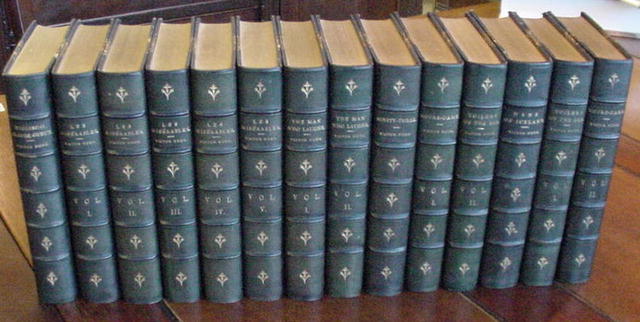 Victor Hugo - Fourteen Volume Complete Set Of The Romances Of Victor Hugo