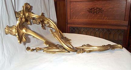 Pair Of Elegant Bronze Sconces