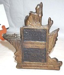 Pair Of Bronze Finish Book Ends