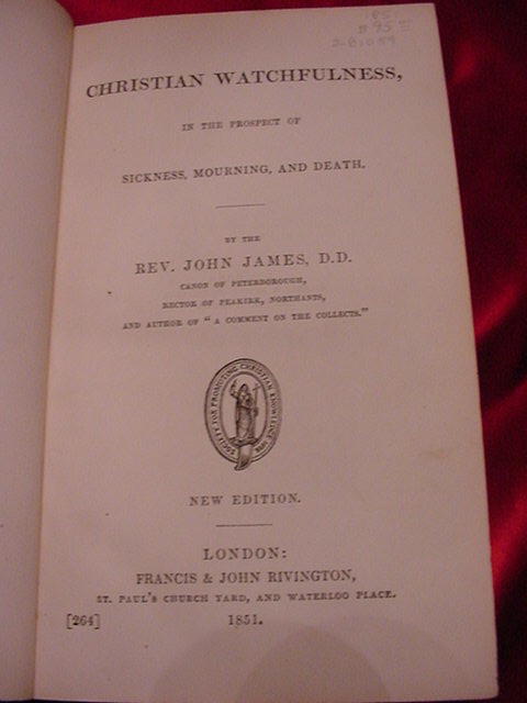 James's Christian Watchfulness